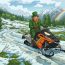 Leprechaun Snowmobile