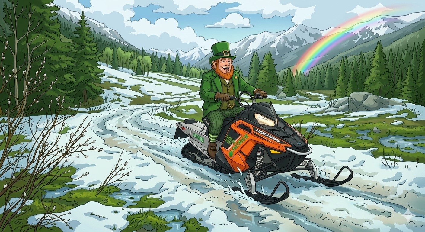 Leprechaun Snowmobile